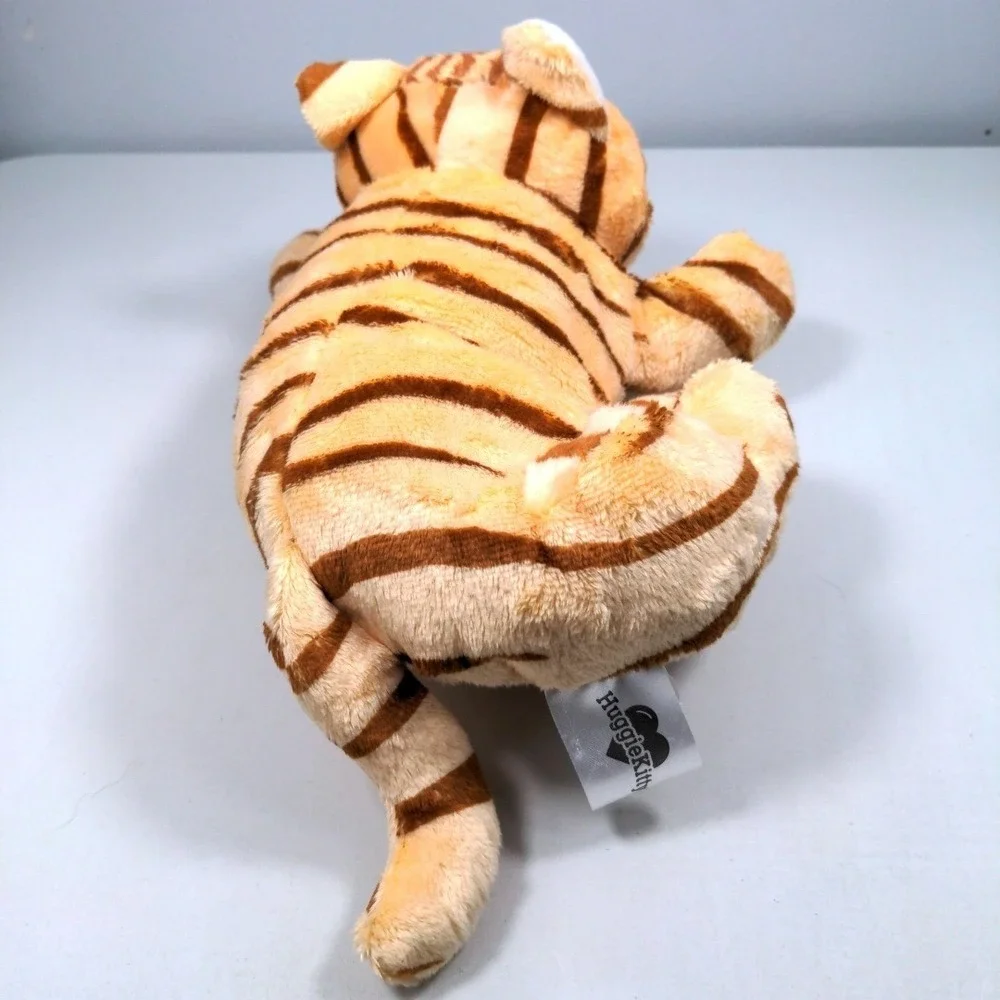 2023 Pets Know Best HuggieKitty Orange Tabby Tiger Cat Anxiety Plush Toy 11